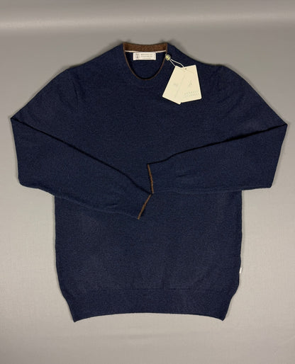 Brunello Cucinelli Cashmere Crewneck - Navy