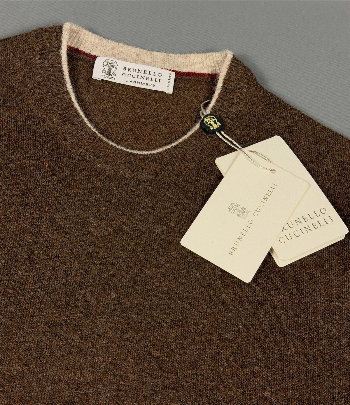 Brunello Cucinelli Cashmere Crewneck - Brown