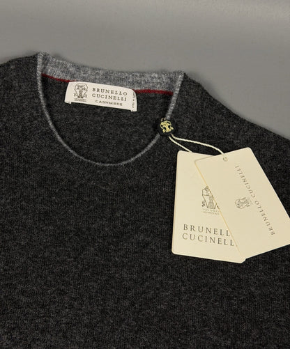 Brunello Cucinelli Cashmere Crewneck - Charcoal