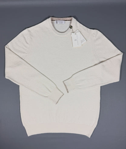 Brunello Cucinelli Cashmere Crewneck - Cream