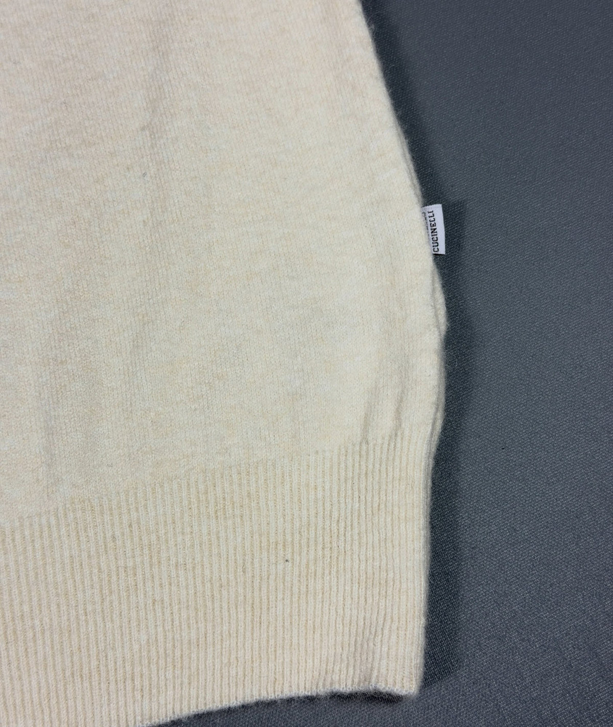 Brunello Cucinelli Cashmere Crewneck - Cream