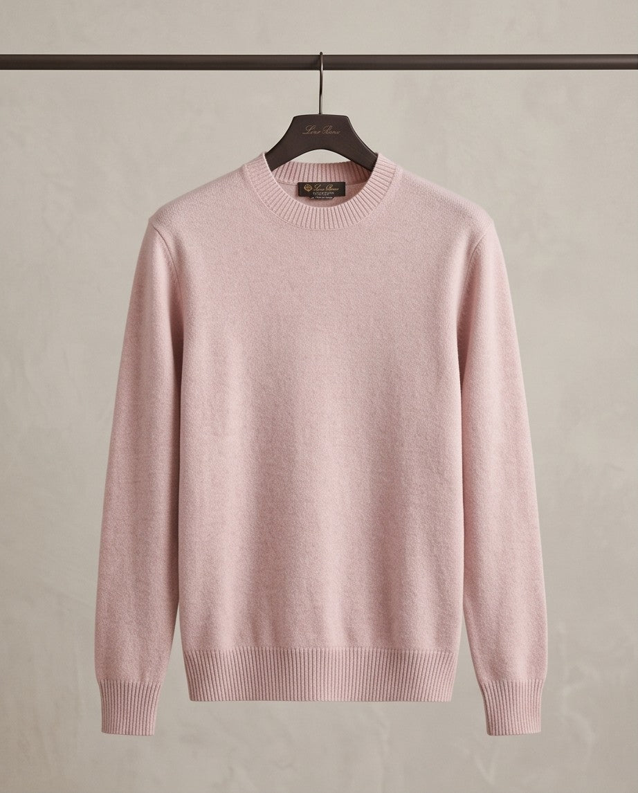 Loro Piana Baby Cashmere Crewneck - Pink