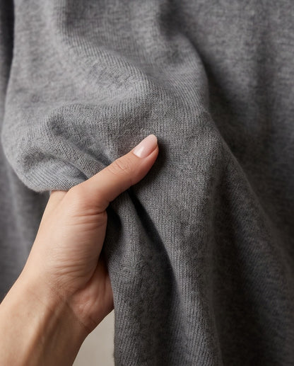 Loro Piana Baby Cashmere Crewneck - Grey