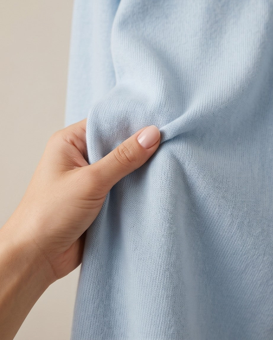 Loro Piana Baby Cashmere Crewneck - Light Blue
