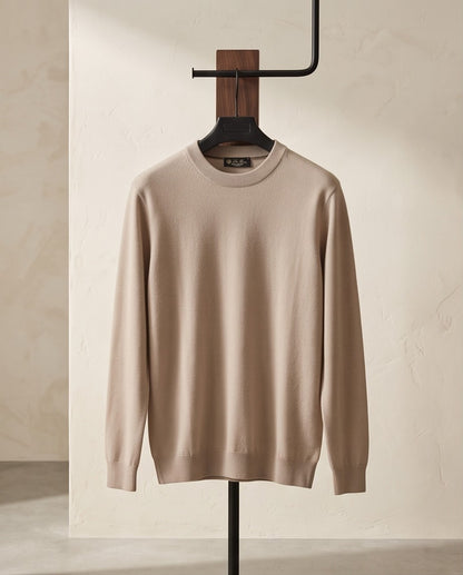Loro Piana Baby Cashmere Crewneck - Beige