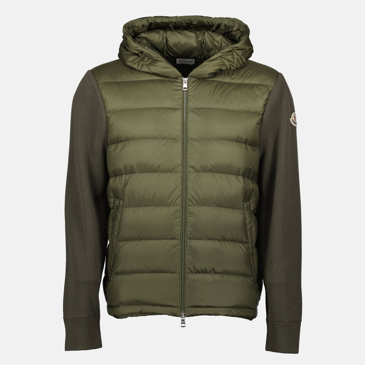 Moncler
Men's Green Padded Hooded Jacket