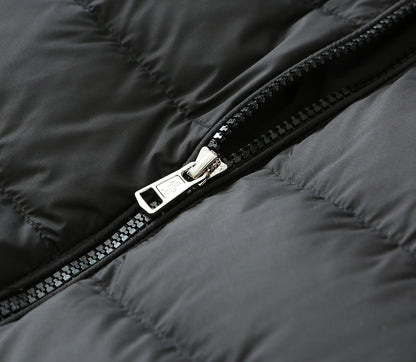 Moncler Padded Zip-Up Cotton Cardigan