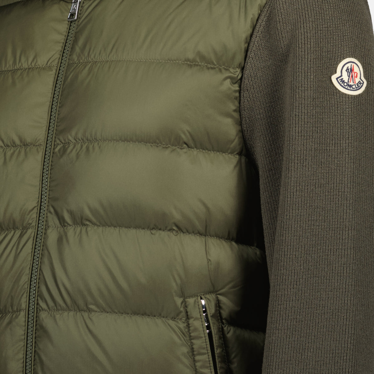 Moncler
Men's Green Padded Hooded Jacket