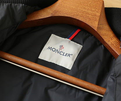 Moncler Padded Zip-Up Cotton Cardigan